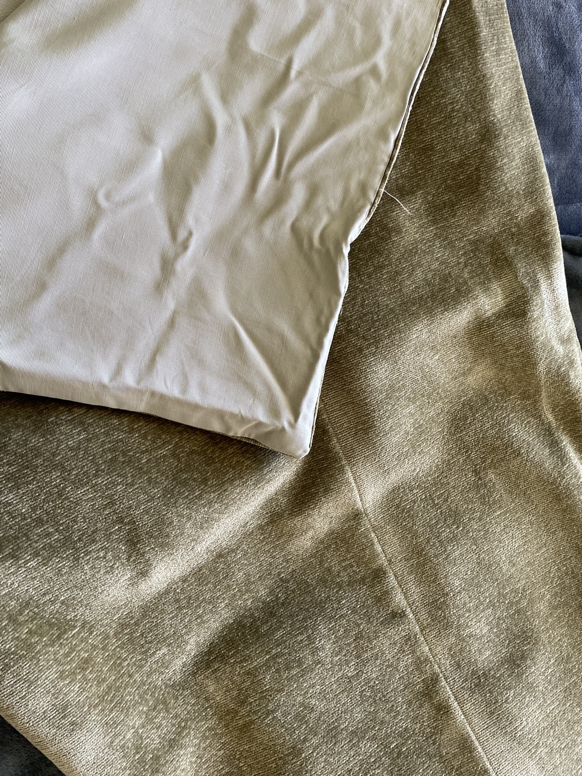 Chenille Duvet Snap Closure Full Size