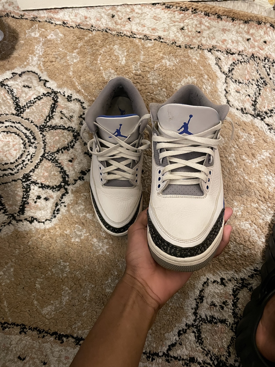 Jordan 3 Retro Racer Blue size 11