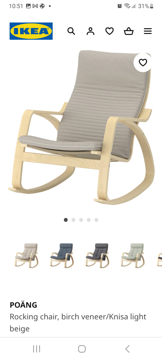 POANG Armchair and Rocking Armchair (IKEA) Chairs - photo 2
