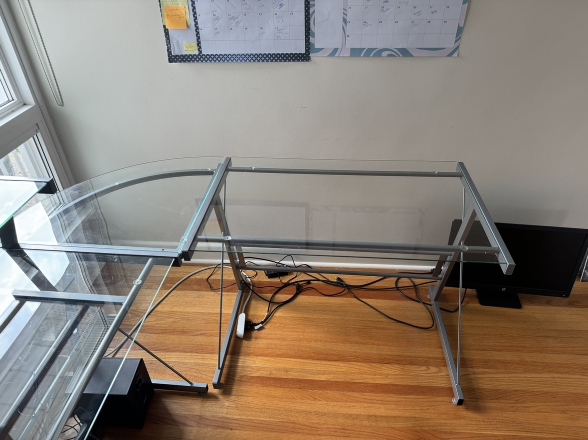 Glass desk - photo 5