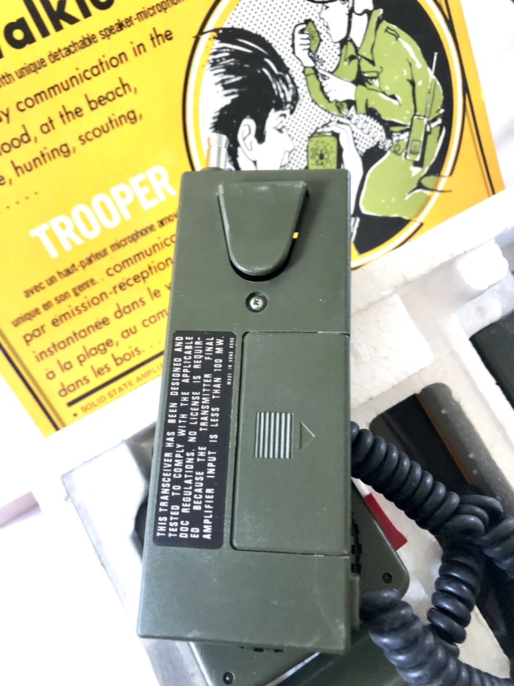 Fanon Trooper Walkie Talkies Collectable , RARE image indicator(4)