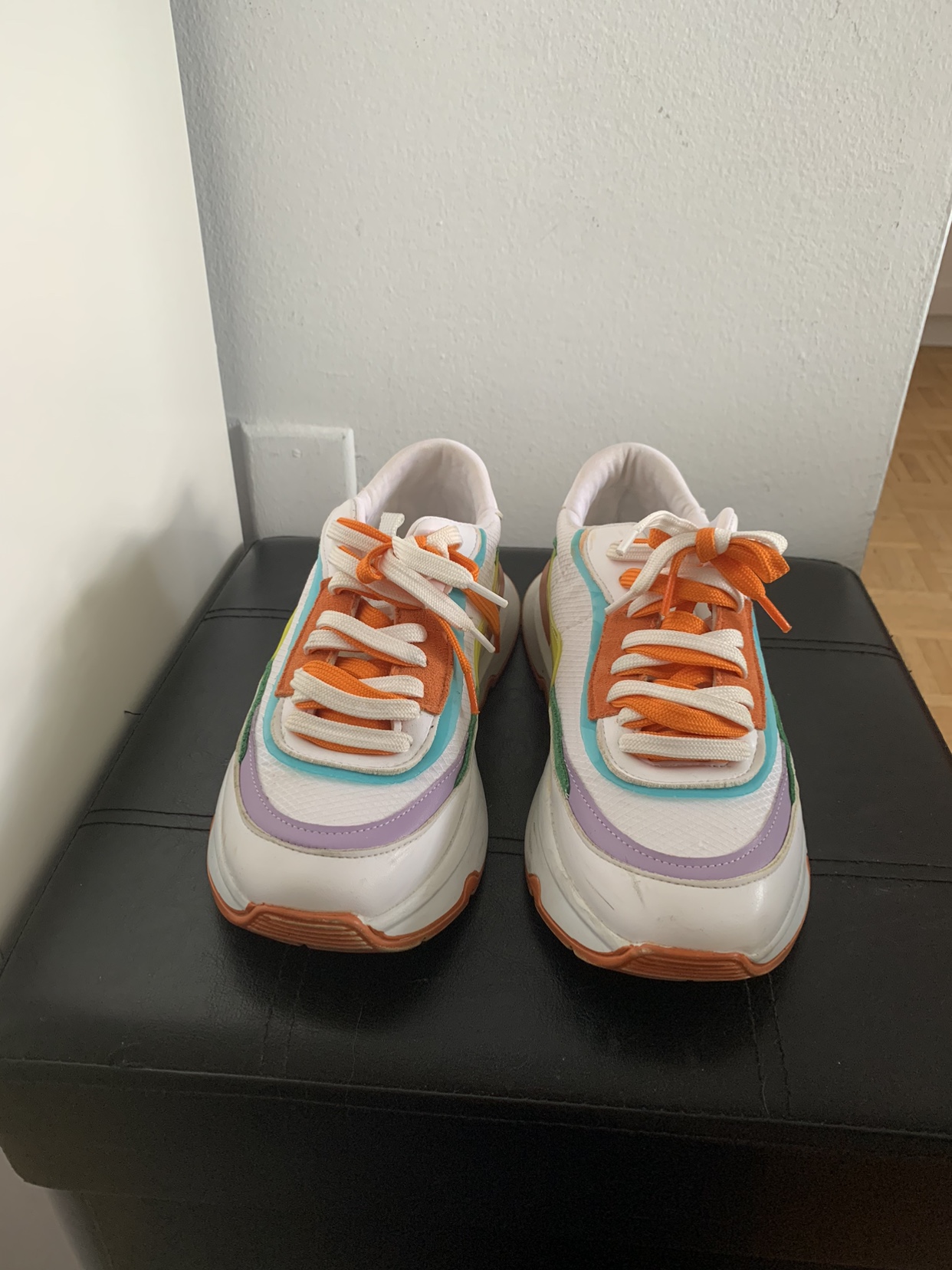 Colourful sneakers  size Europe 38 / CA 7,5 - photo 2