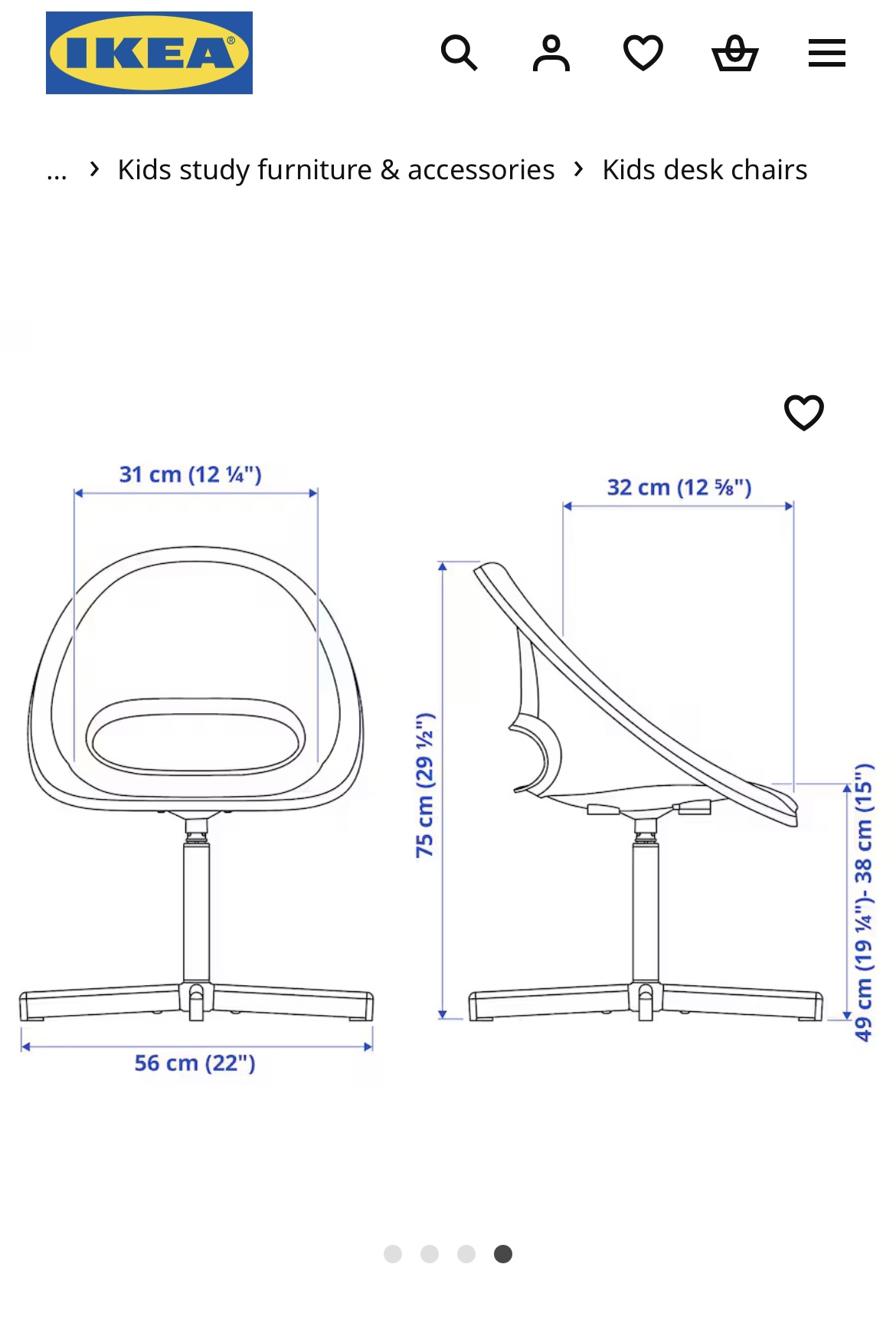 IKEA Child desk chairs - photo 3