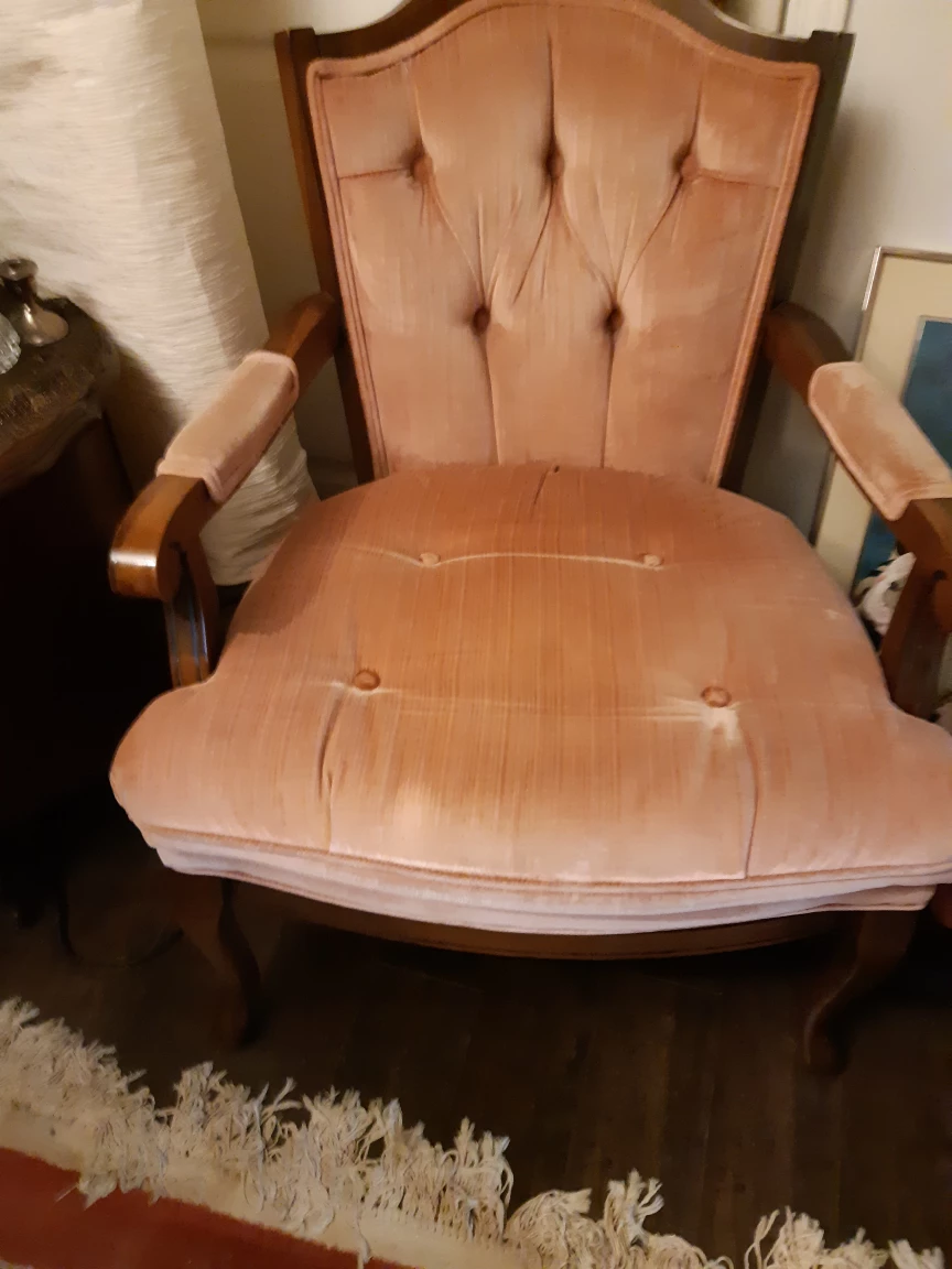 nice vintage sturdy chair