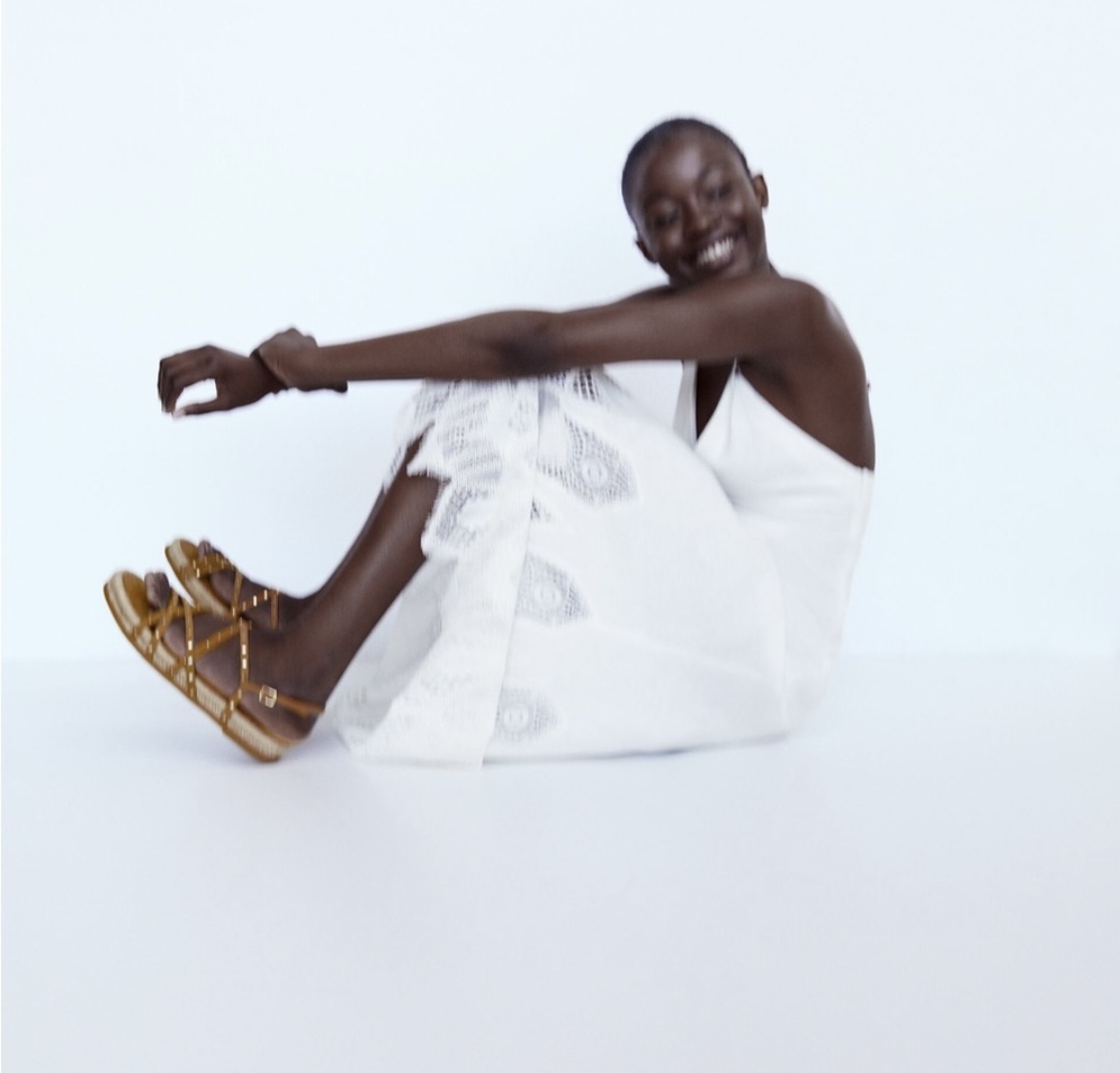 Zara Studded Split Leather Sandals image indicator(3)