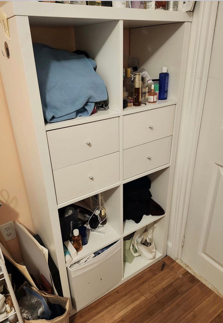 moving out sale-ikea Kallax with drawers