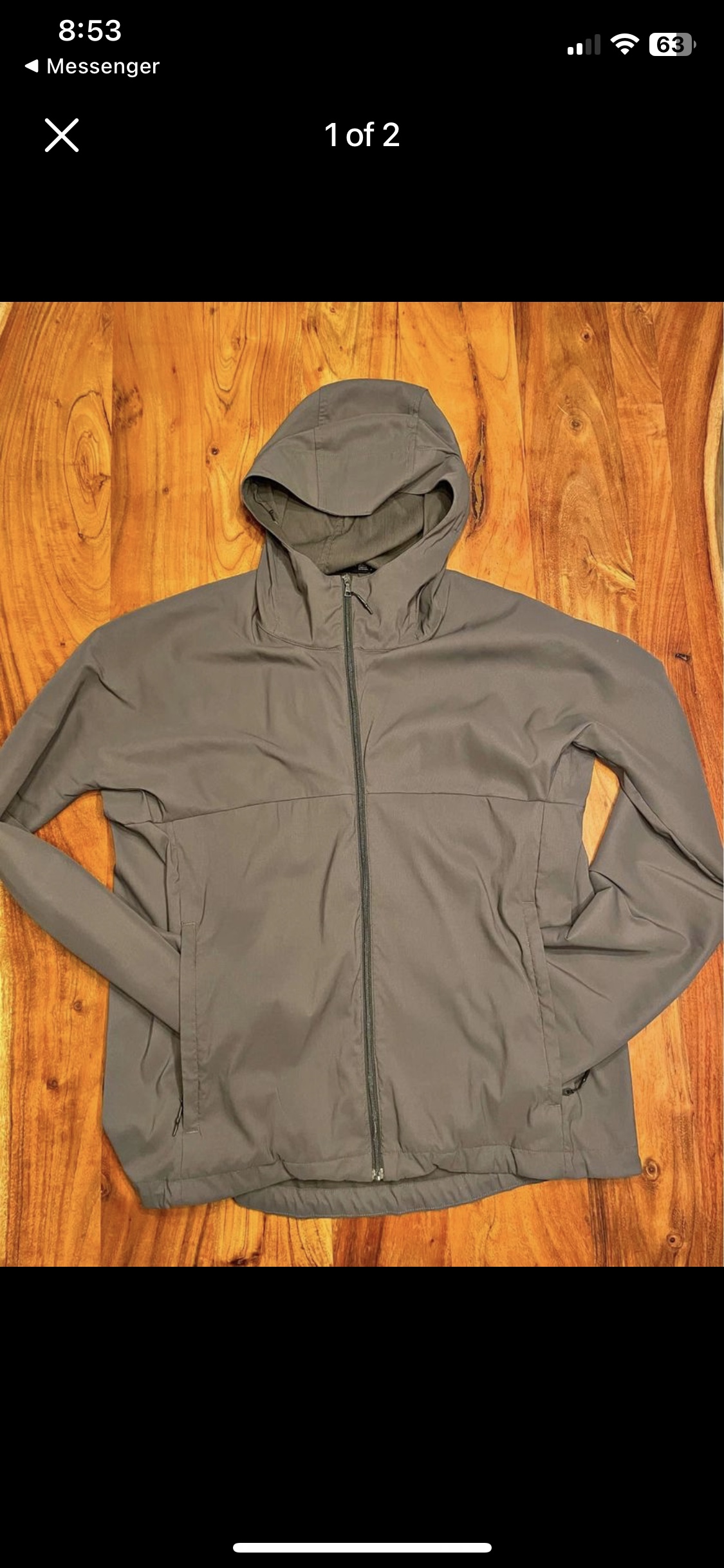 Icebreaker windbreaker men’s jacket thumbnail