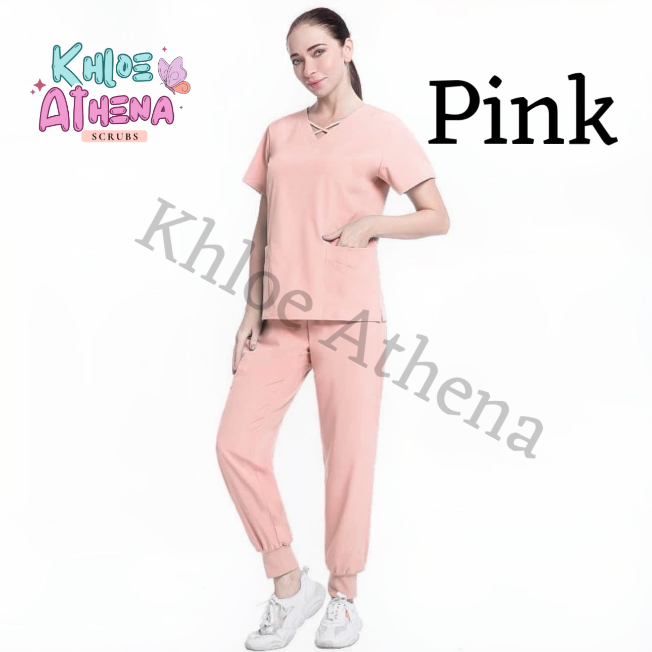 Scrub set jogger style - photo 3