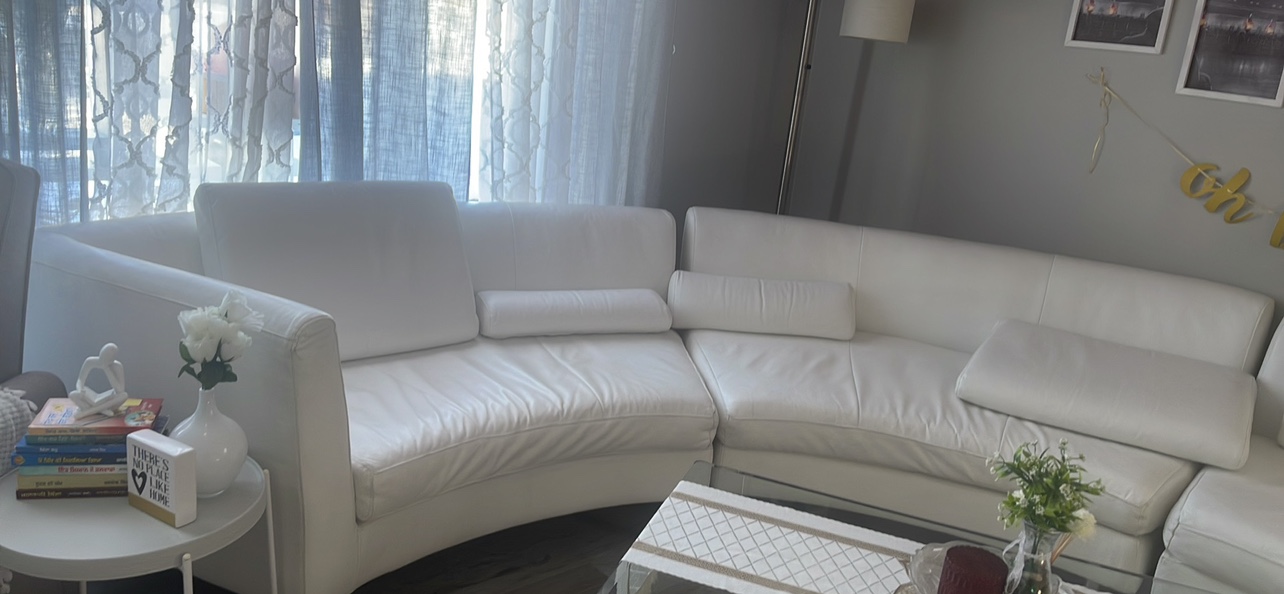 Leather sofa - photo 4