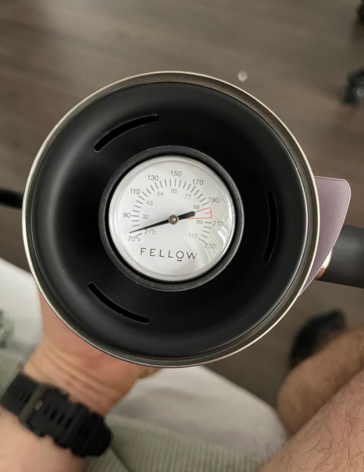 New Stagg stovetop Kettle for coffee/tea brew image indicator(8)