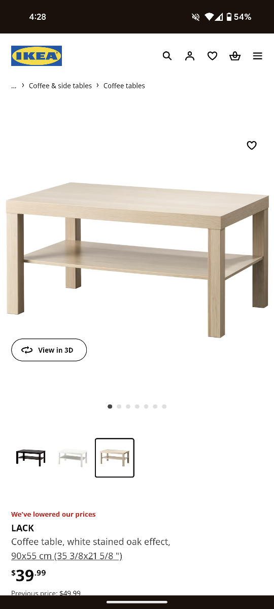 IKEA LACK Coffee table - photo 3