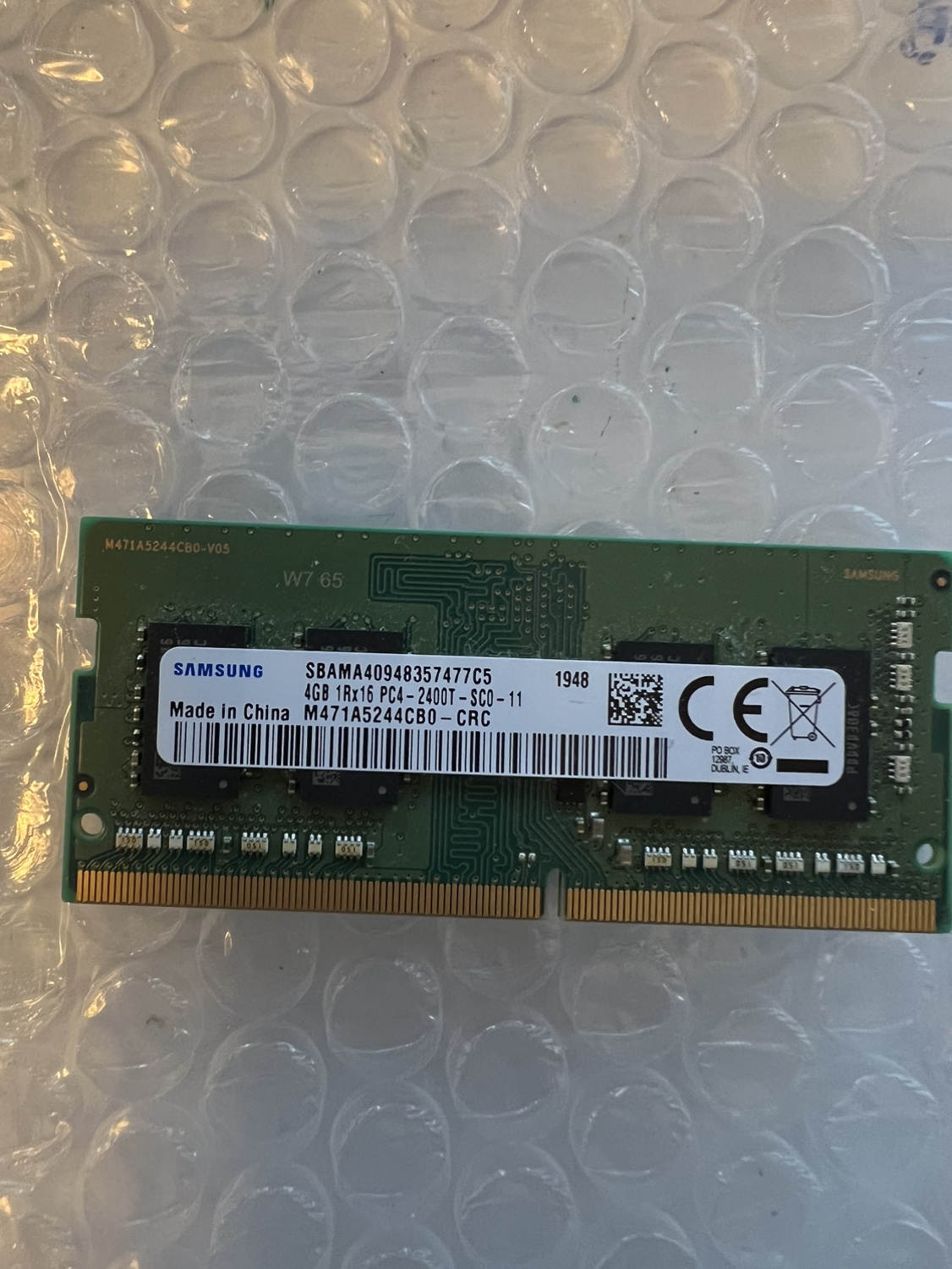 Samsung 4GB DDR4 RAM for Laptop - photo 2
