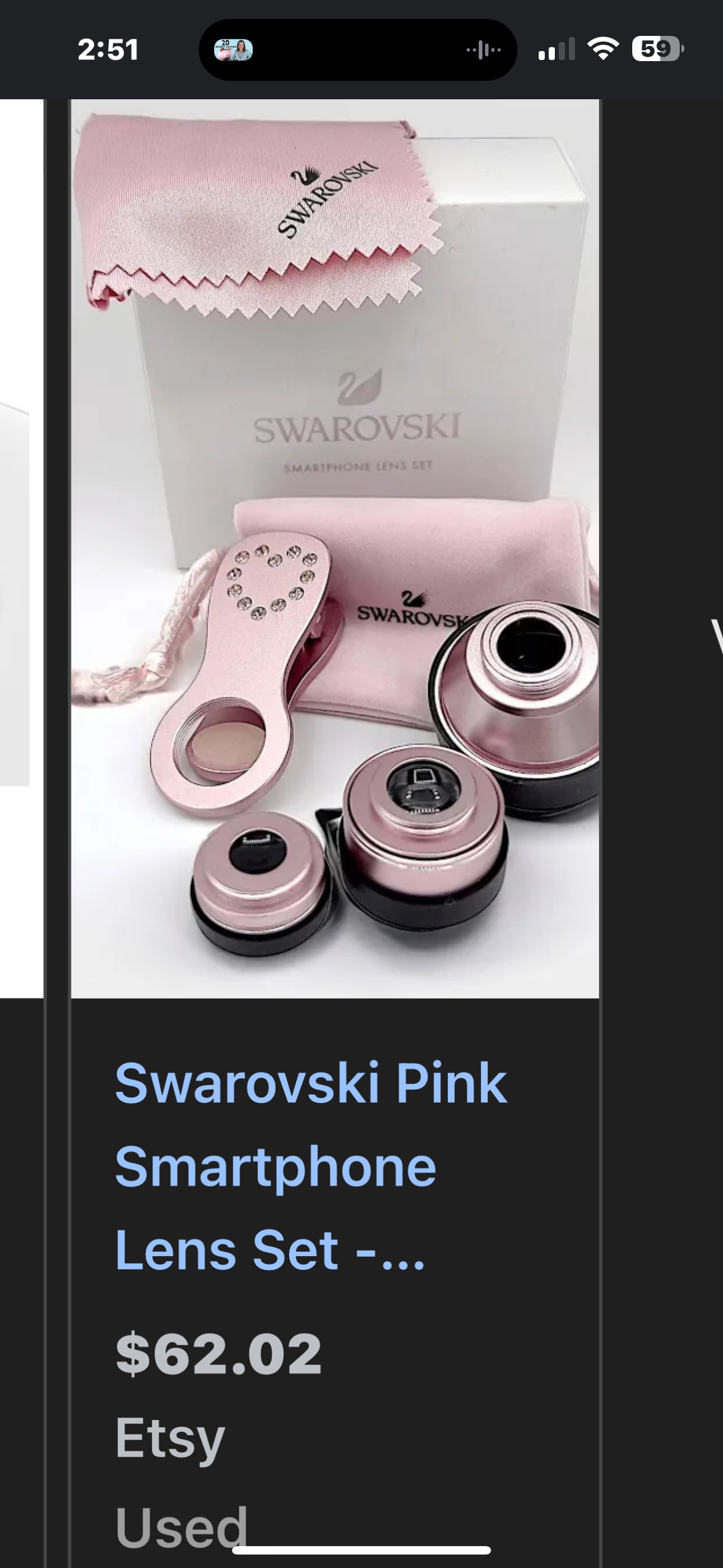 Brand new Swaraviski smartphone lenses image indicator(4)