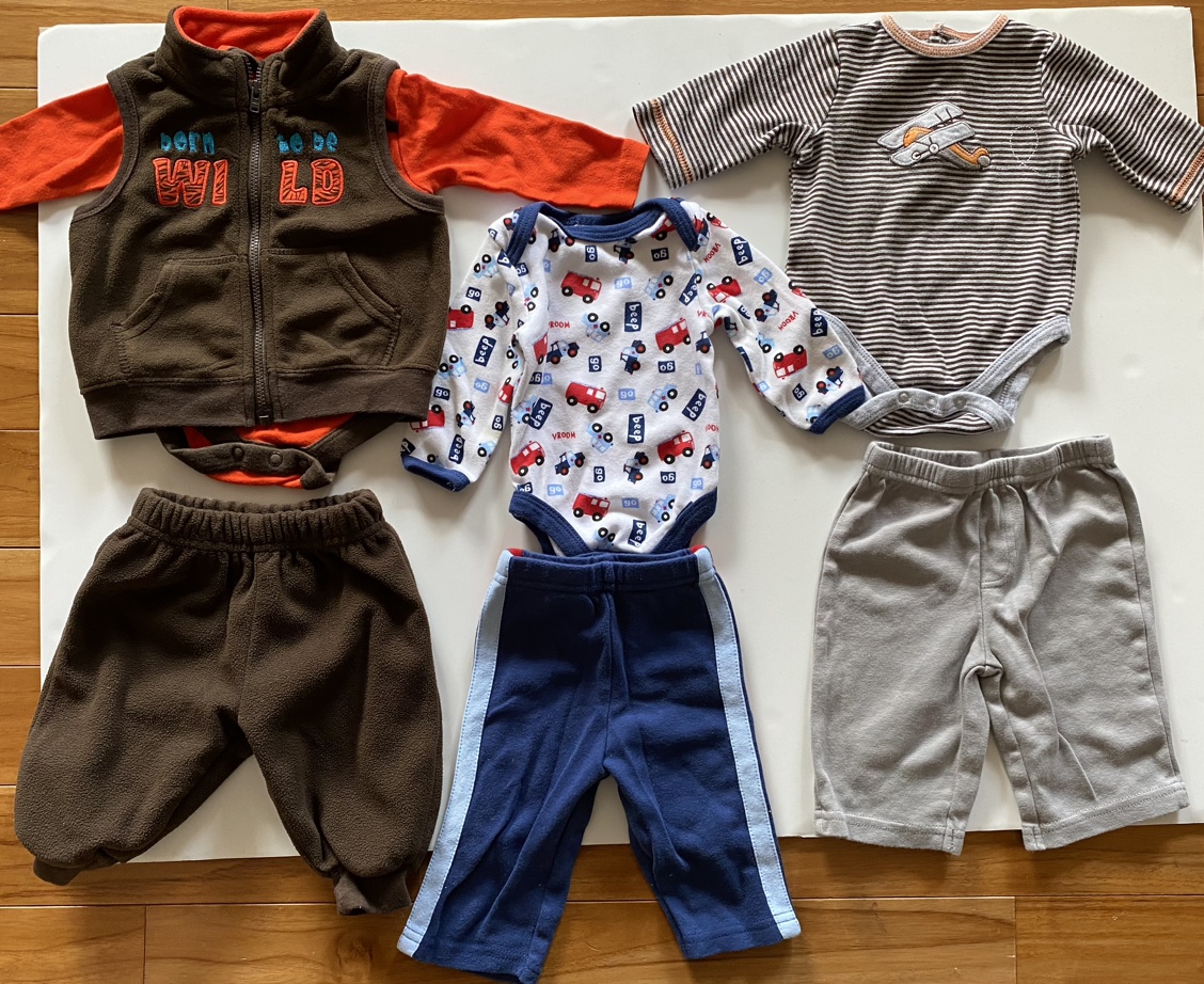 7 pieces infant 0-3months thumbnail