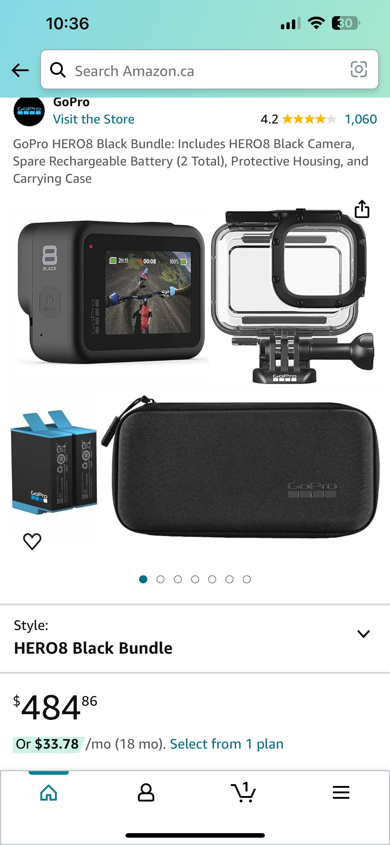 ✅ GoPro HERO8 Black 1.95" LCD 4K UltraHD HyperSmooth Waterproof - photo 2