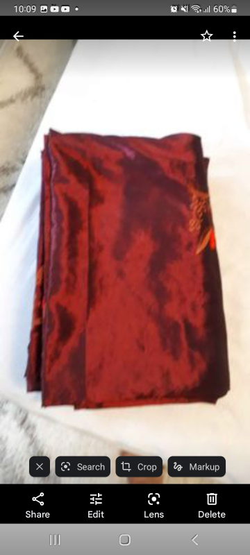 8 Panels Curtian 94x56 inches Maroon color - photo 2