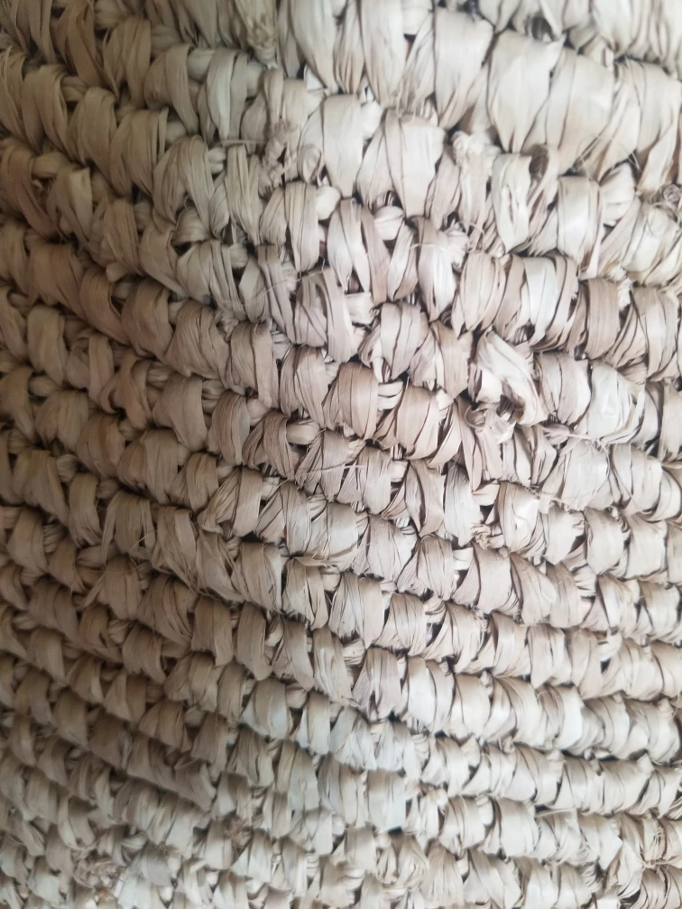 Set of 2 BRAND NEW 24" Boho Raffia Lampshades Retail $440 image indicator(9)