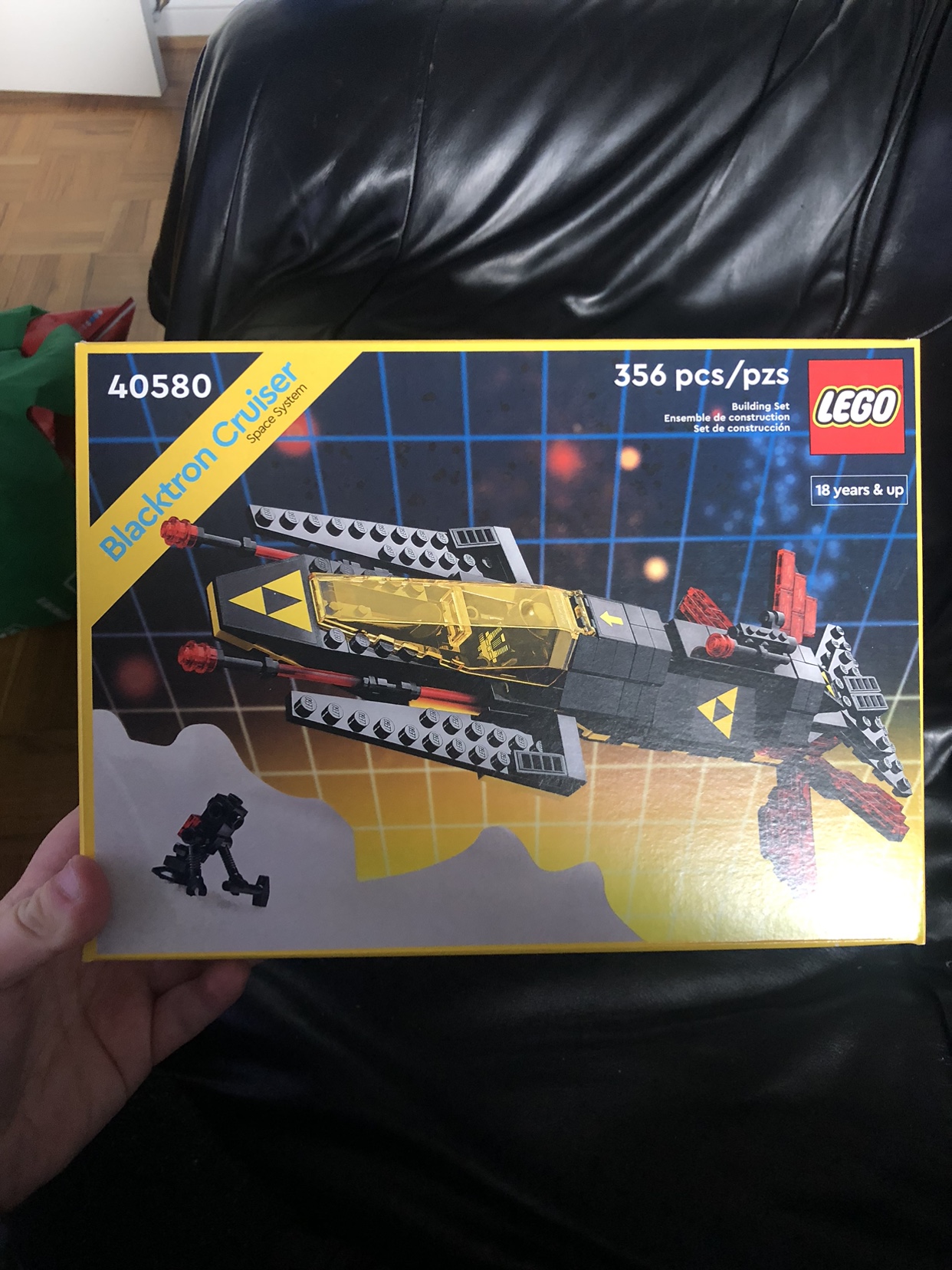 Blacktron Cruiser Lego Set