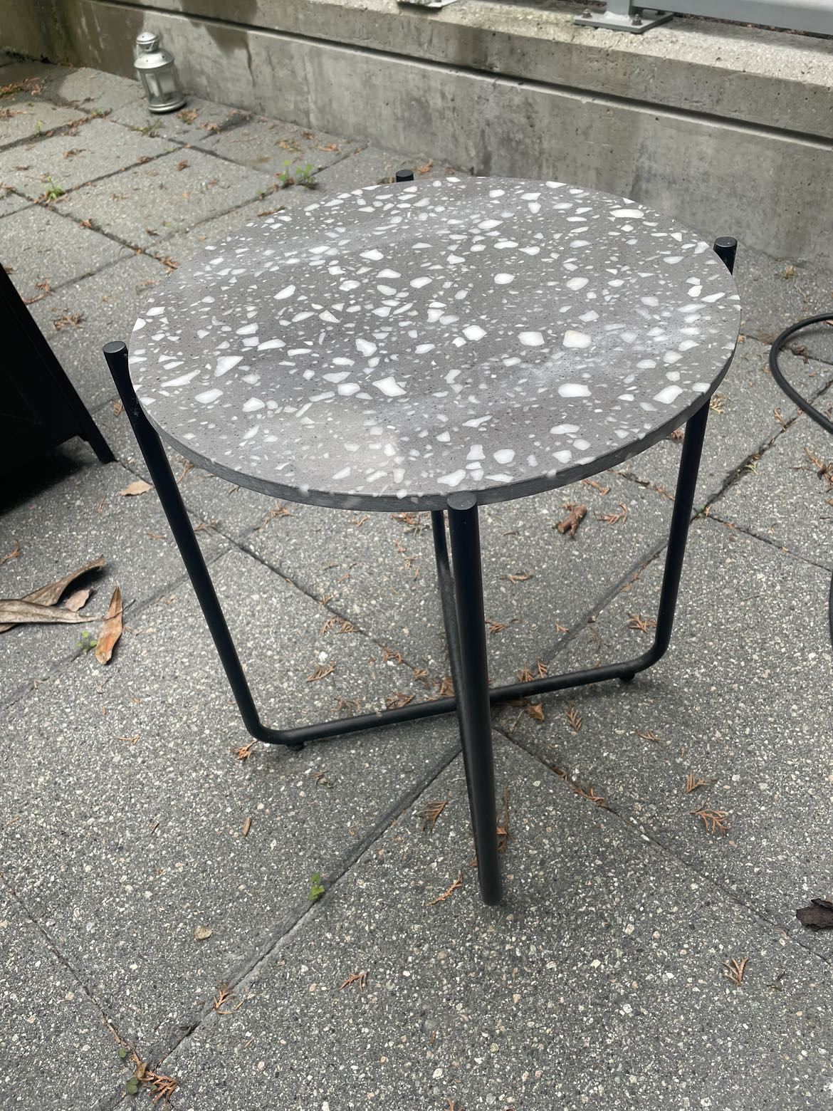 Ceramic Top Side Table