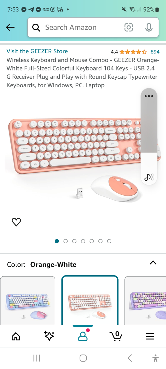 Brand new wireless keyboard and mouse combo