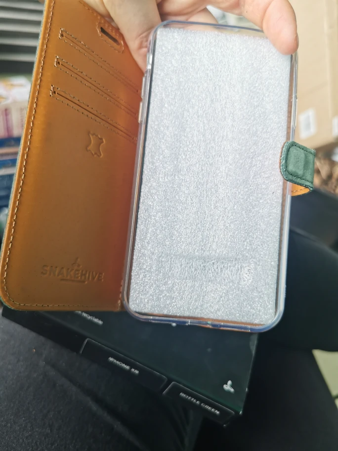 snakehive leather vintage green case iphone - photo 4