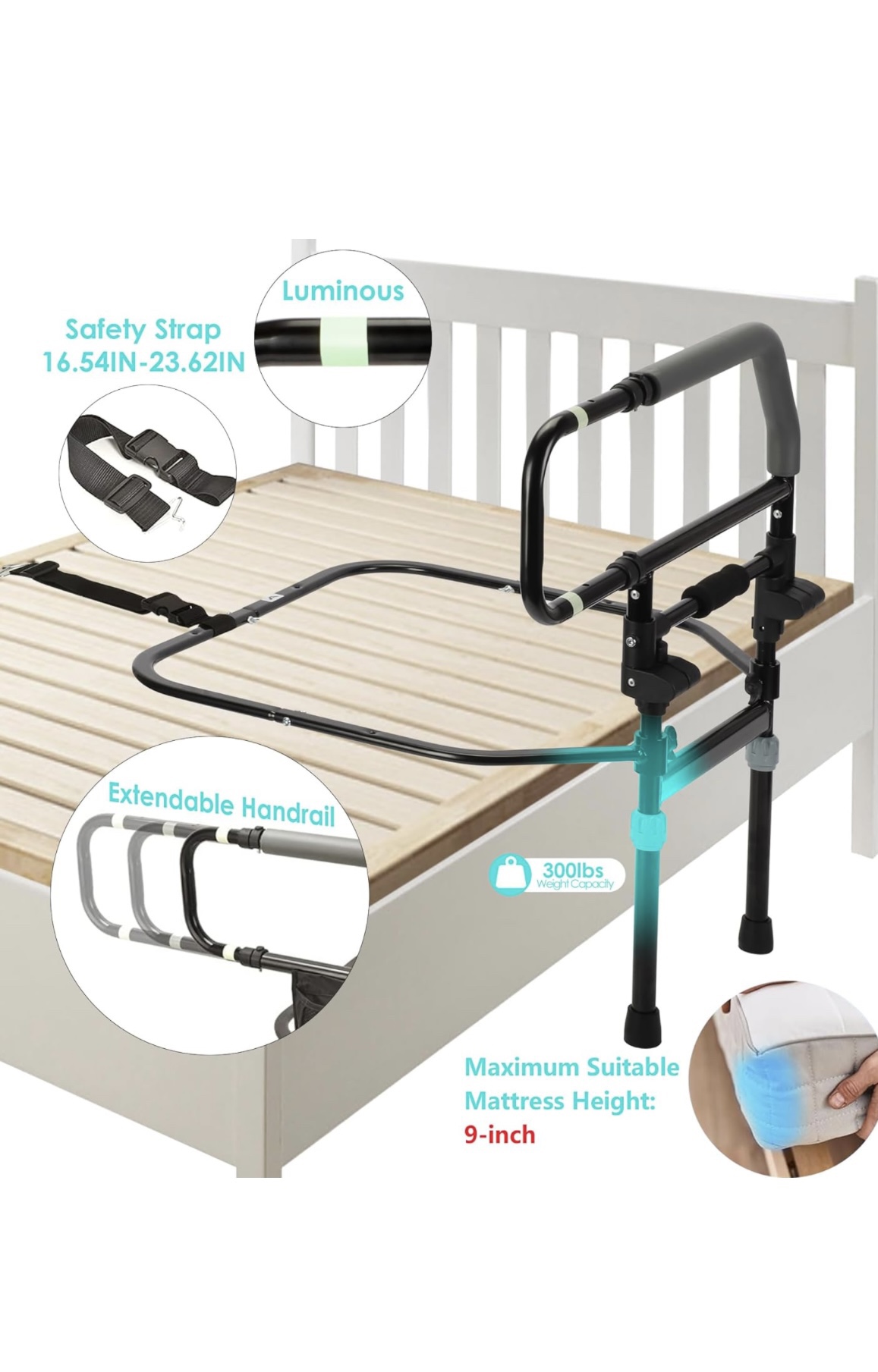 Bed rail for elderly - photo 3