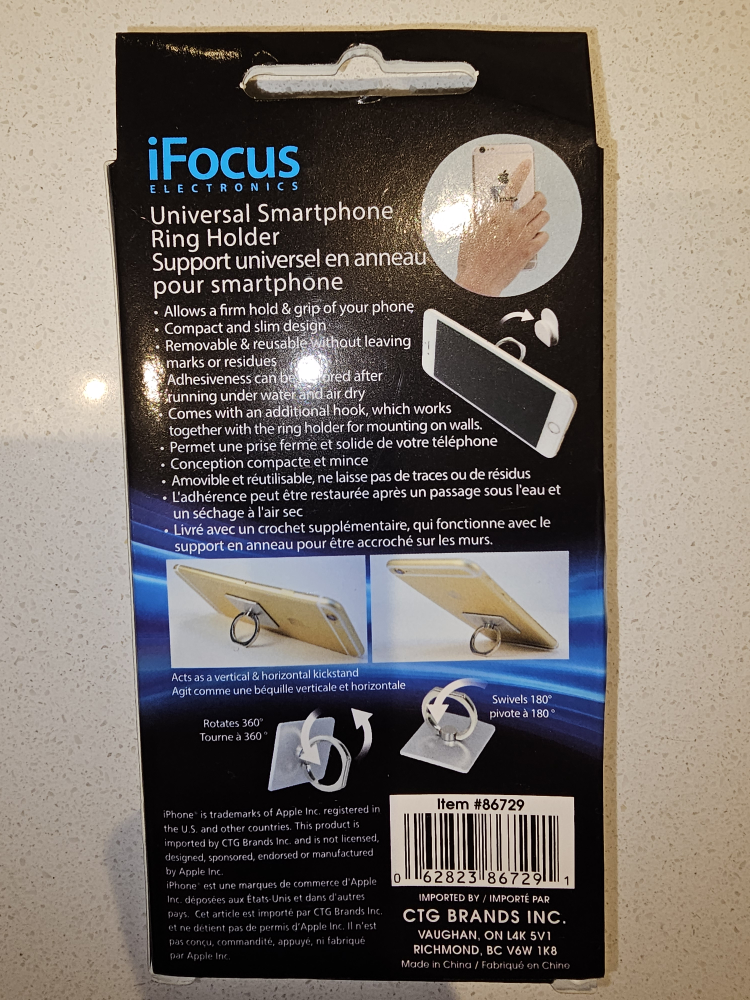 #freecycle - phone ring stand / holder image indicator(2)