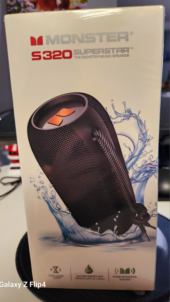 MONSTER S320 Superstar Bluetooth speaker thumbnail