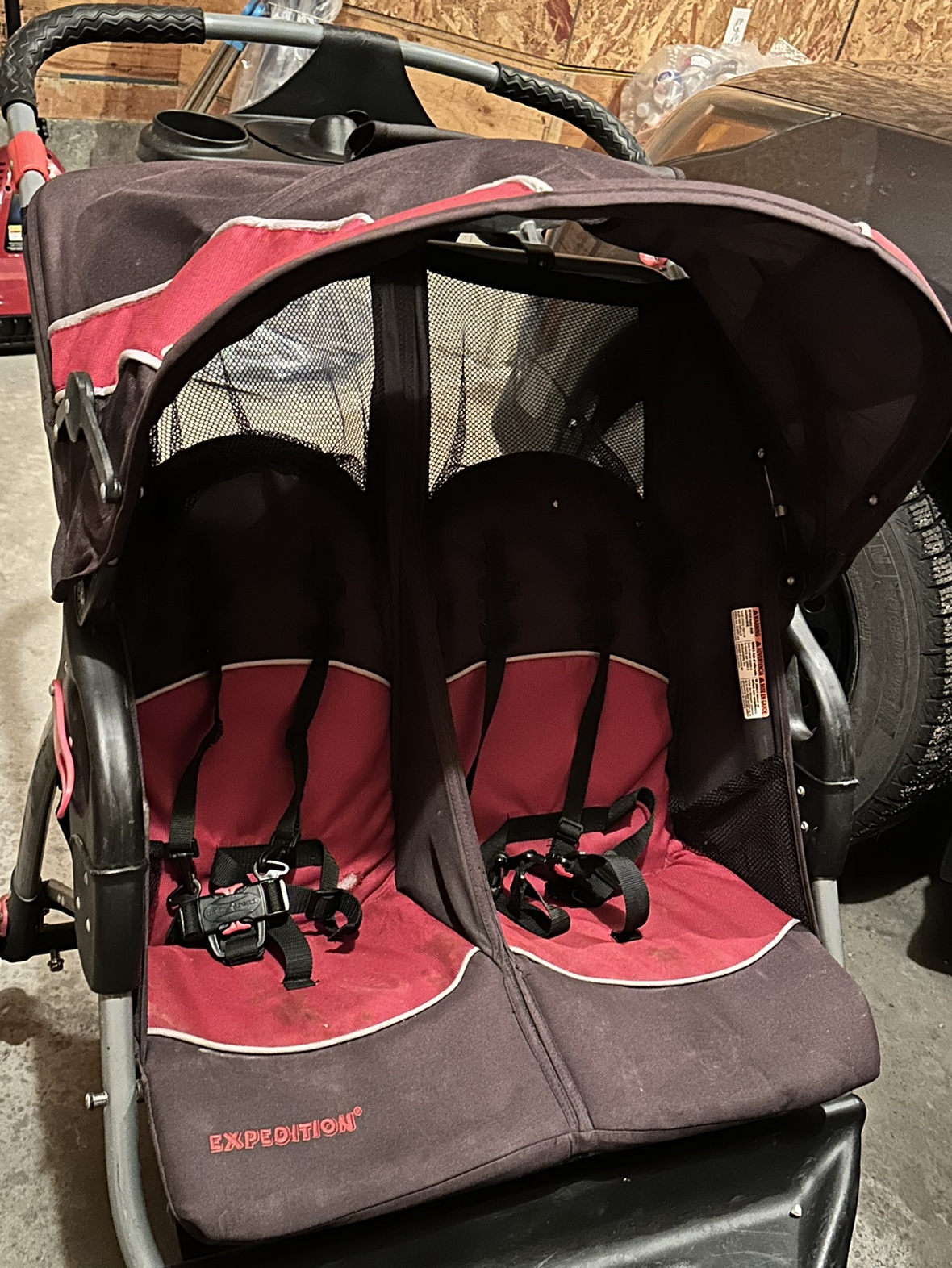 Double Jogger Stroller - photo 5