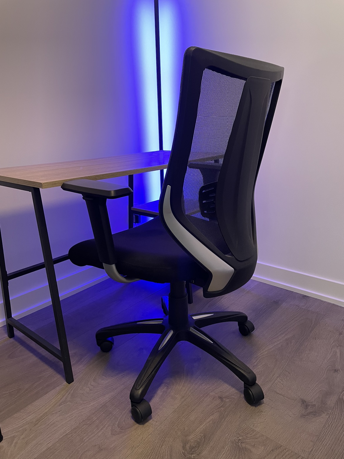Office desk and chair, work table with chair set - photo 2