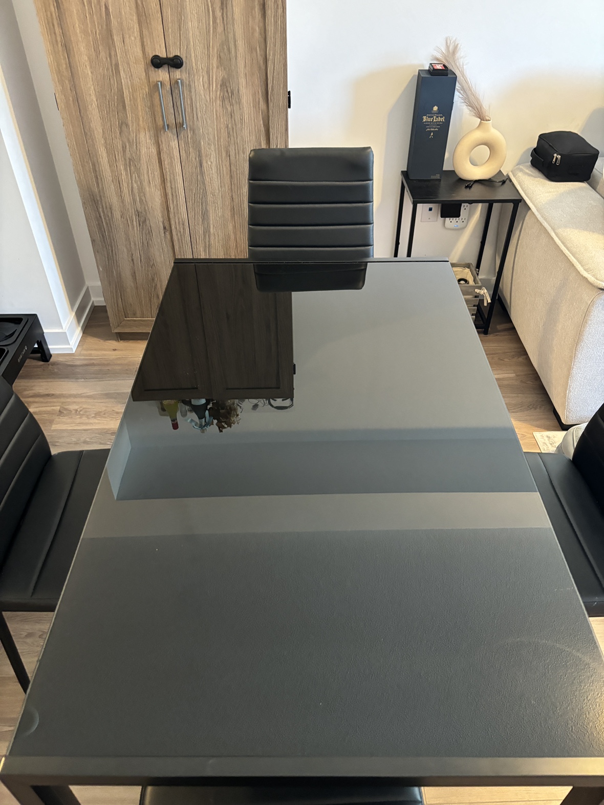 Black Dining Table and Chairs $150 - photo 3