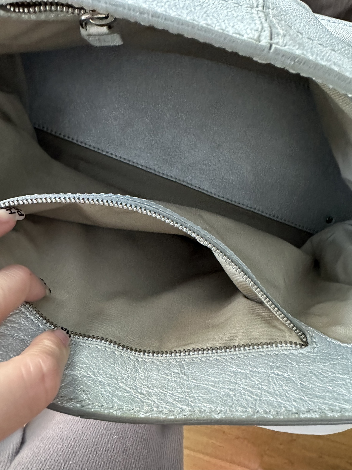Tod’s silver tote bag - photo 4