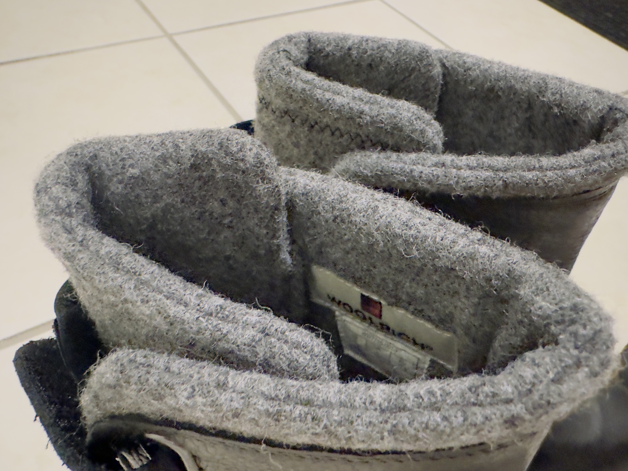 Woolrich wool lined leather winter boots - photo 4