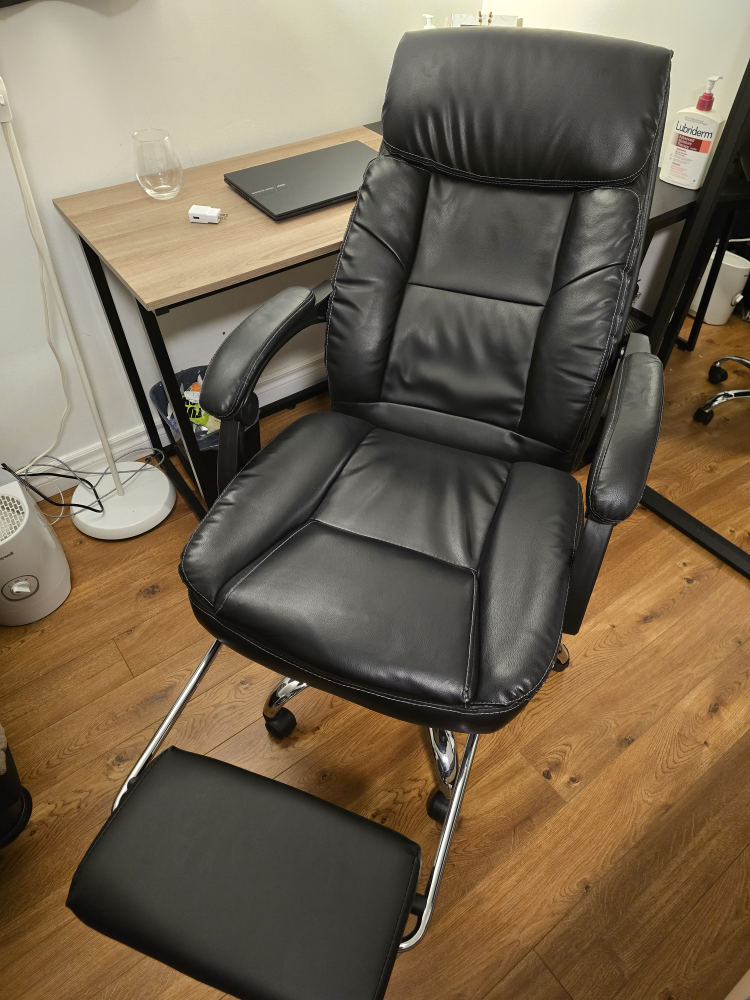 Office Chair Recliner with foot rest image indicator(3)