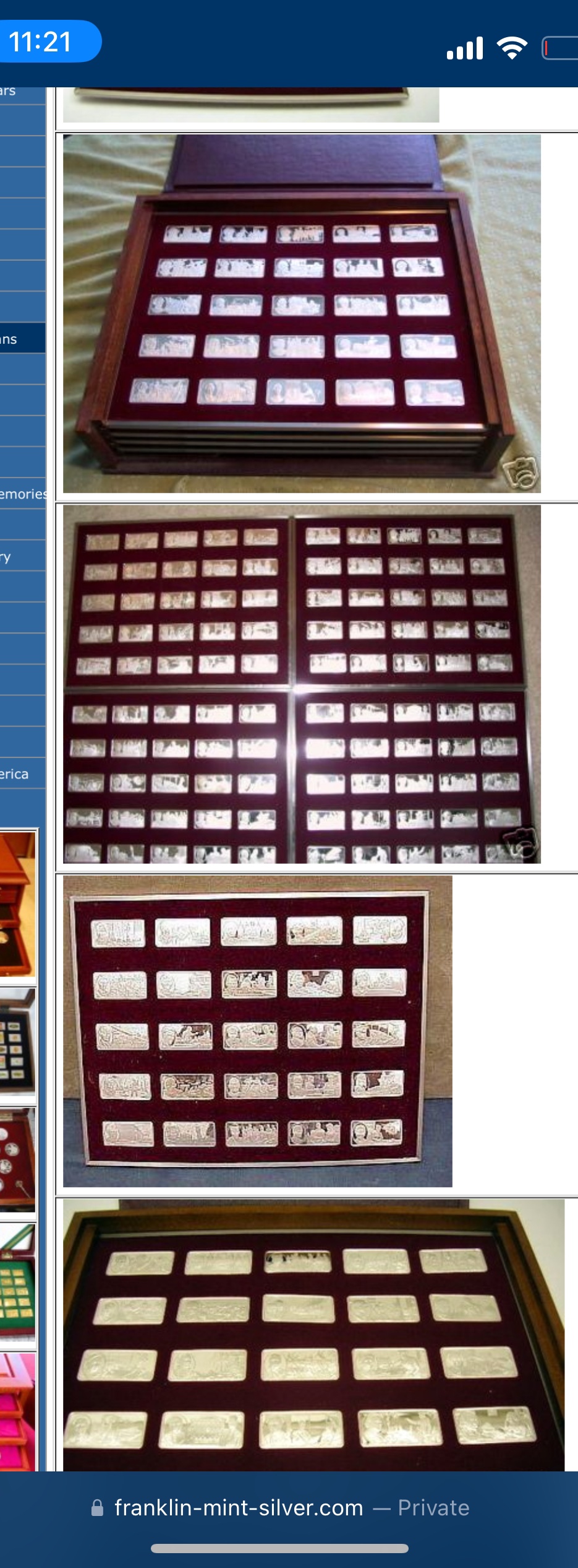 Franklin Mint 100 Greatest Americans Bronze
