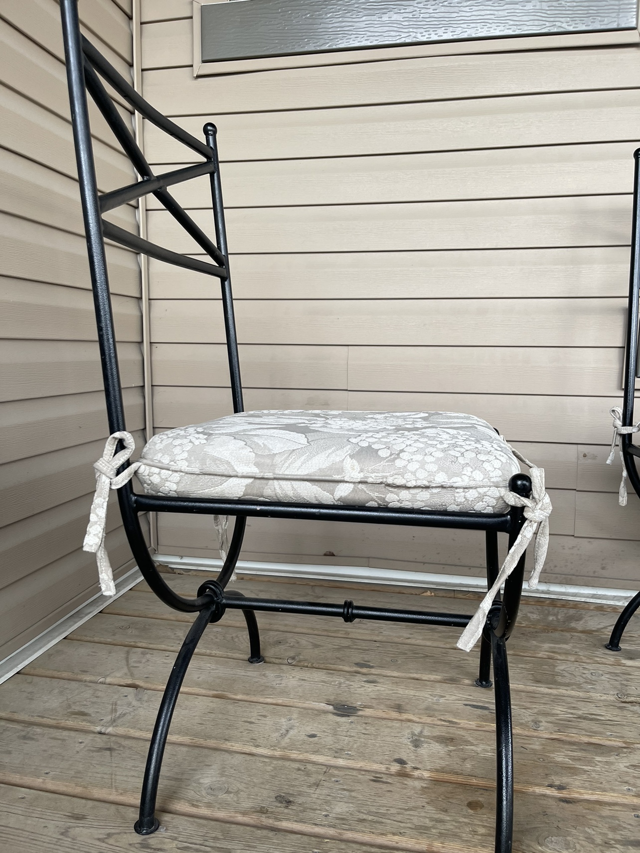 Outdoor chairs set of three - photo 4