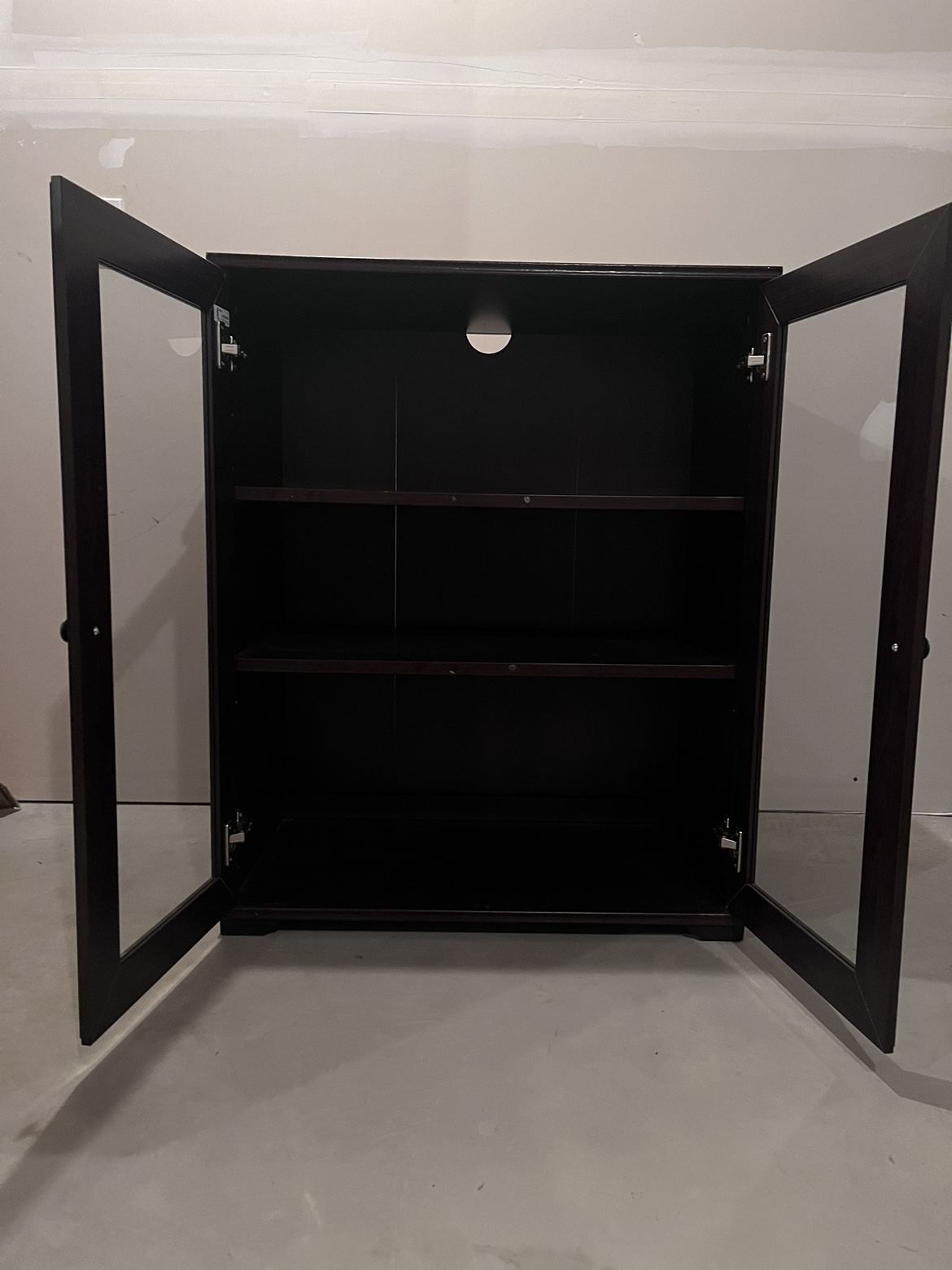 Glass Front Cupboard / Bookshelf - photo 3