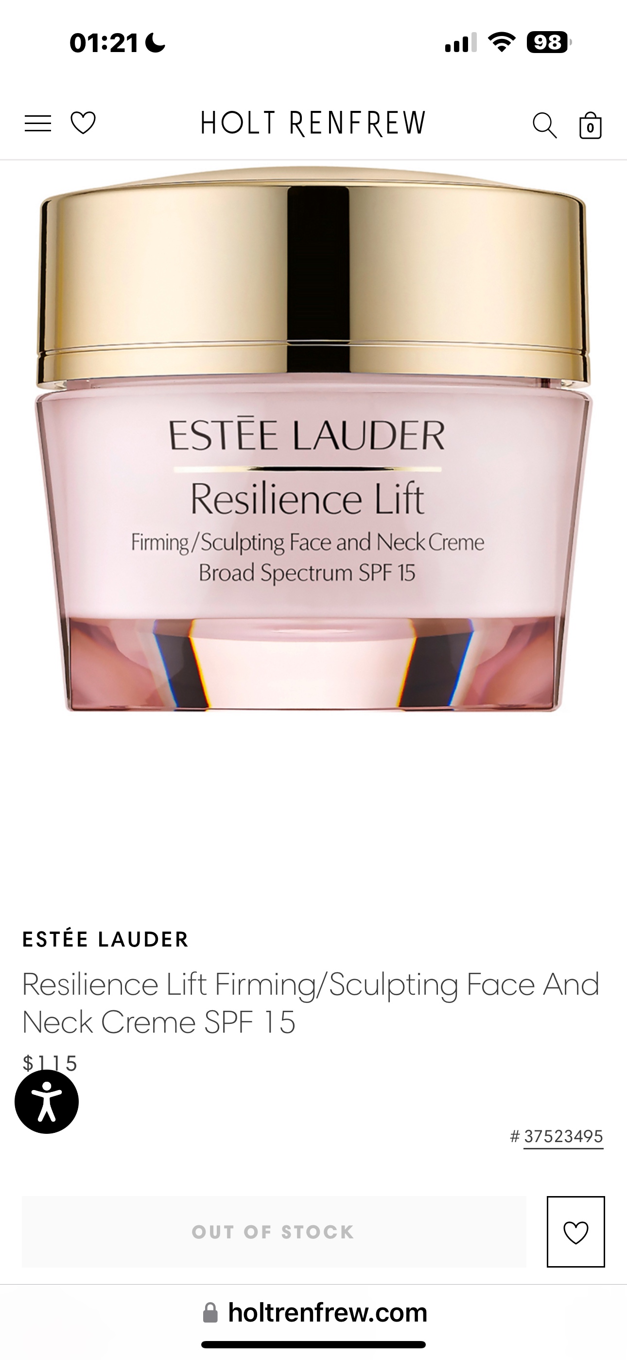 ESTÉE LAUDER Resilience Lift Firming SPF15