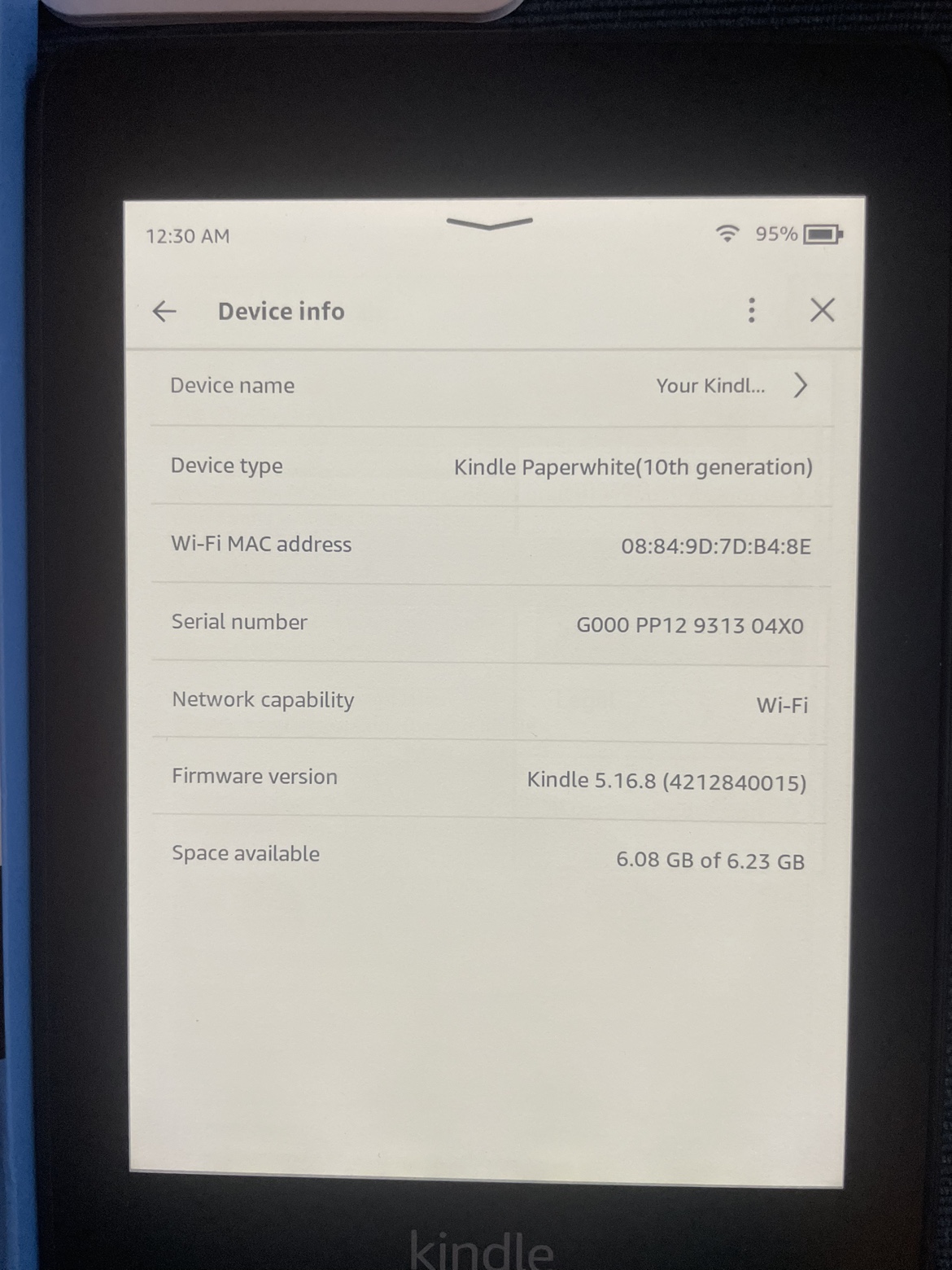 Kindle Paperwhite 10th Generation - photo 3