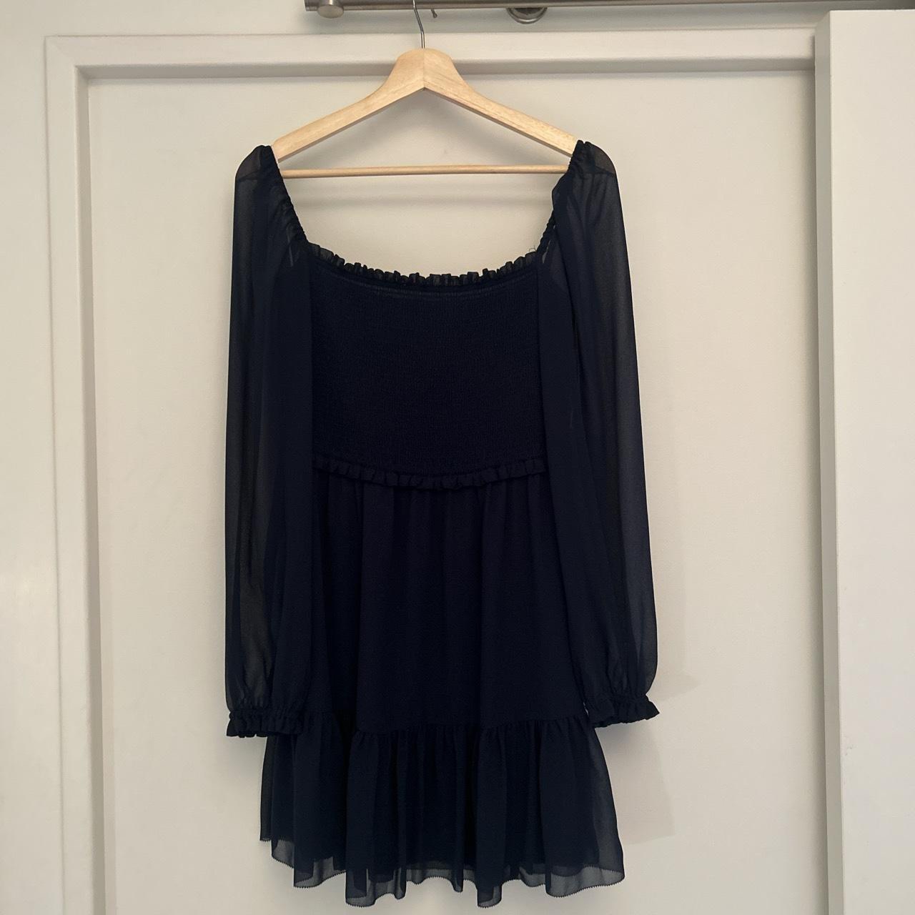 Aritzia Wilfred Tempest Dress in Navy Blue - photo 2