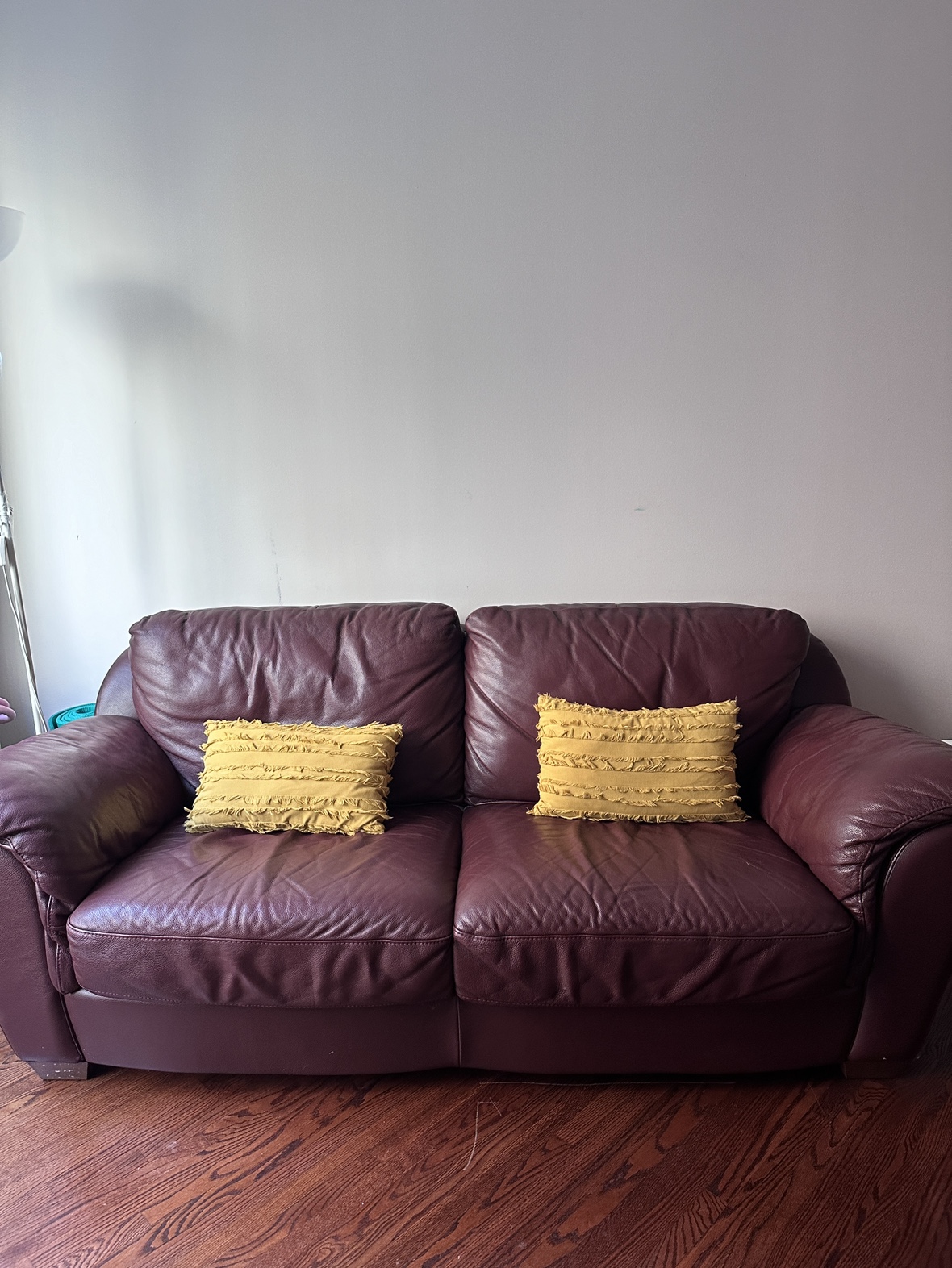 Natuzzi Leather Sofa - photo 2