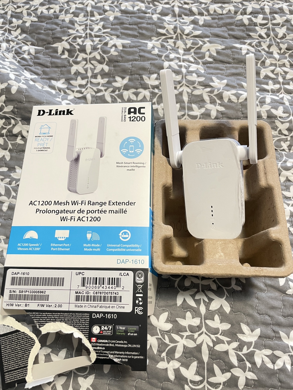 D-LINk wifi repeater