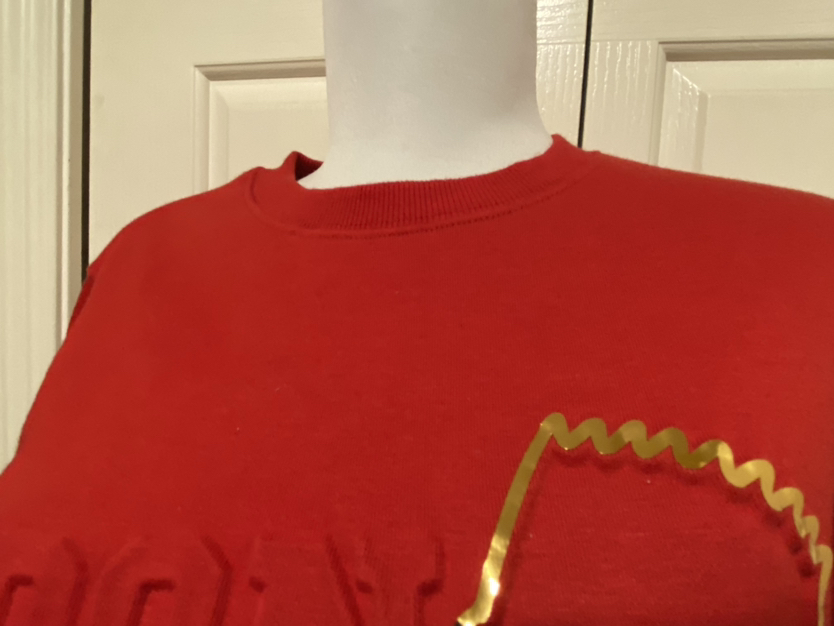Red Sweatshirt for Woman - photo 3