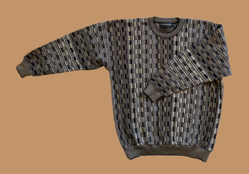 Tundra Coogi Style Knit Sweater