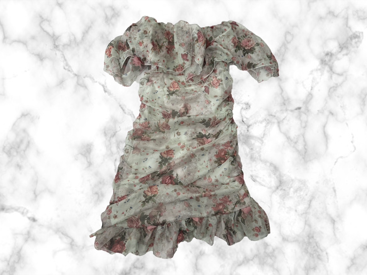 Spring Floral Dress XS image indicator(4)