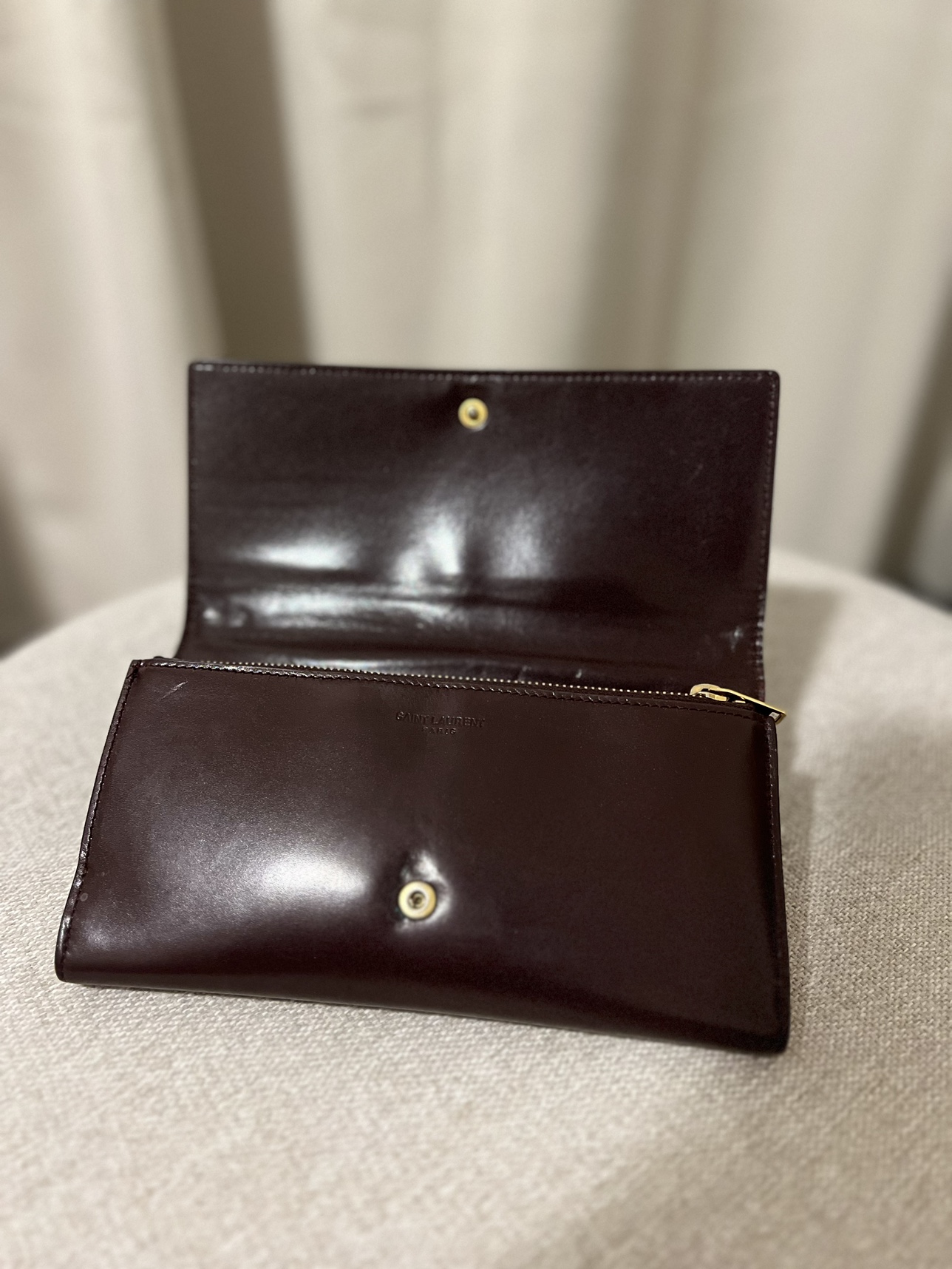 YSL long wallet - Rare colour! - photo 4