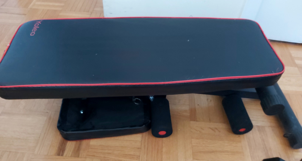 Yoelo adjustable folding weight bench - photo 4