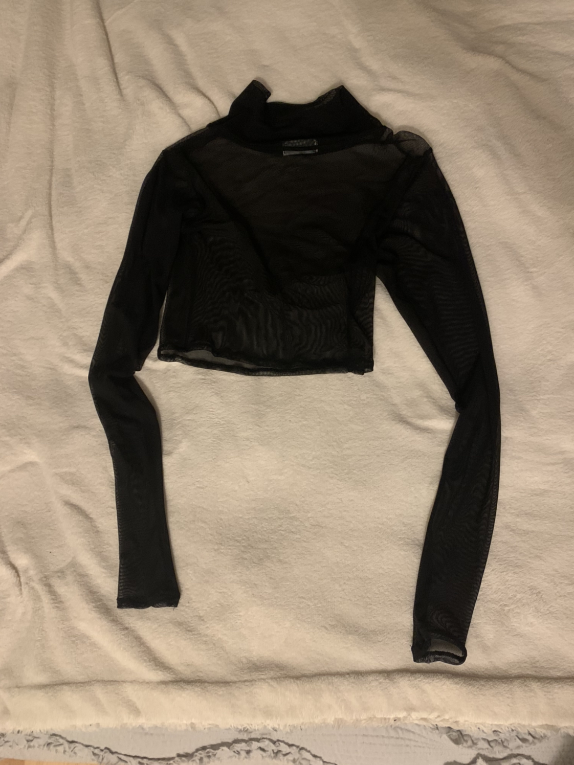 Mesh turtleneck thumbnail