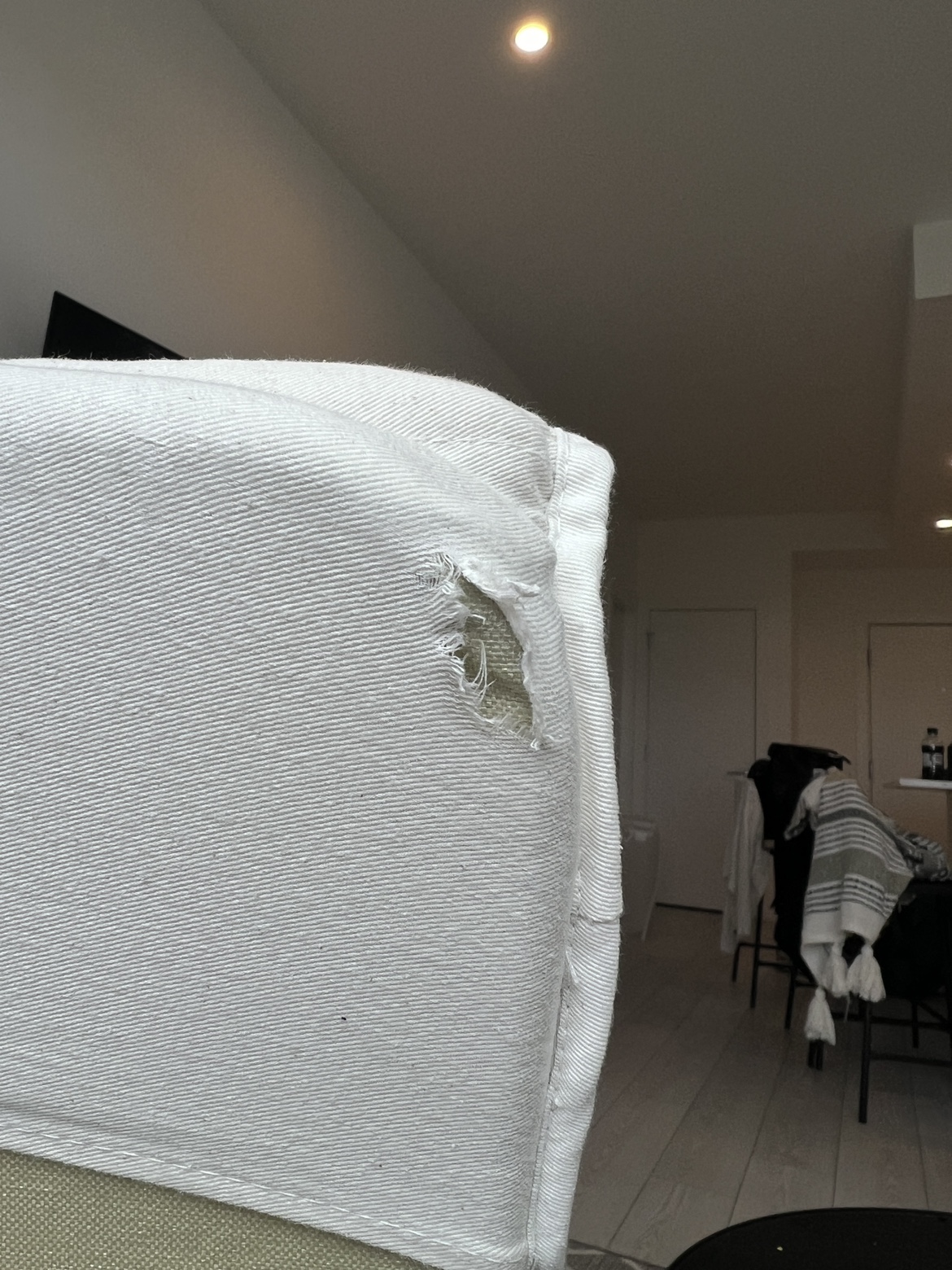White IKEA Poang Armchair - photo 4