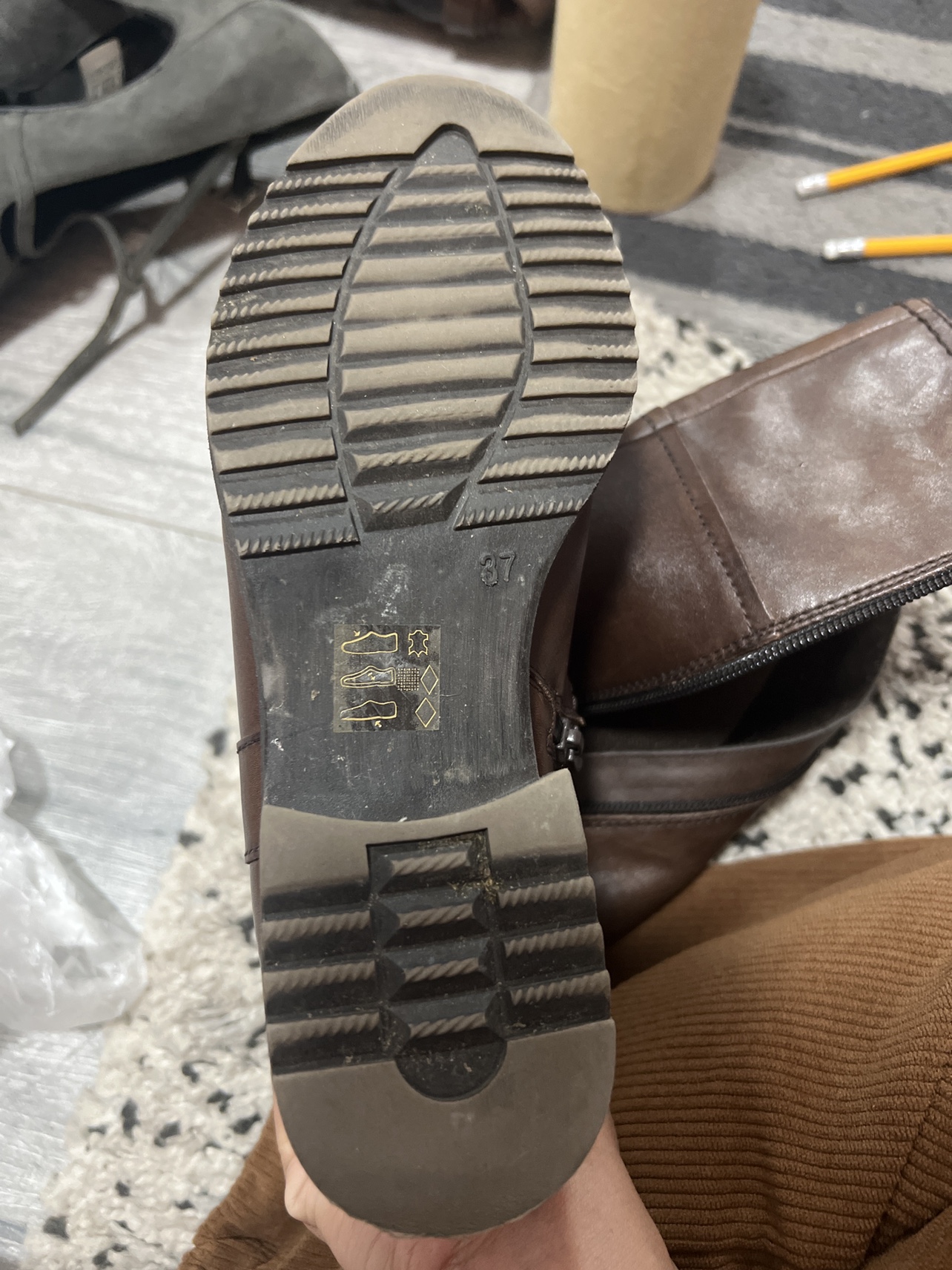 Leather boot - photo 3